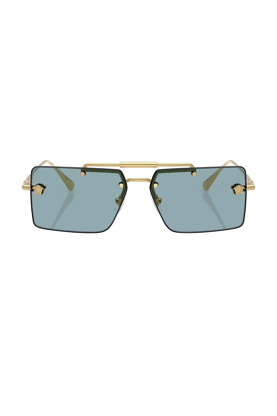 Rectangular Sunglasses in Blue