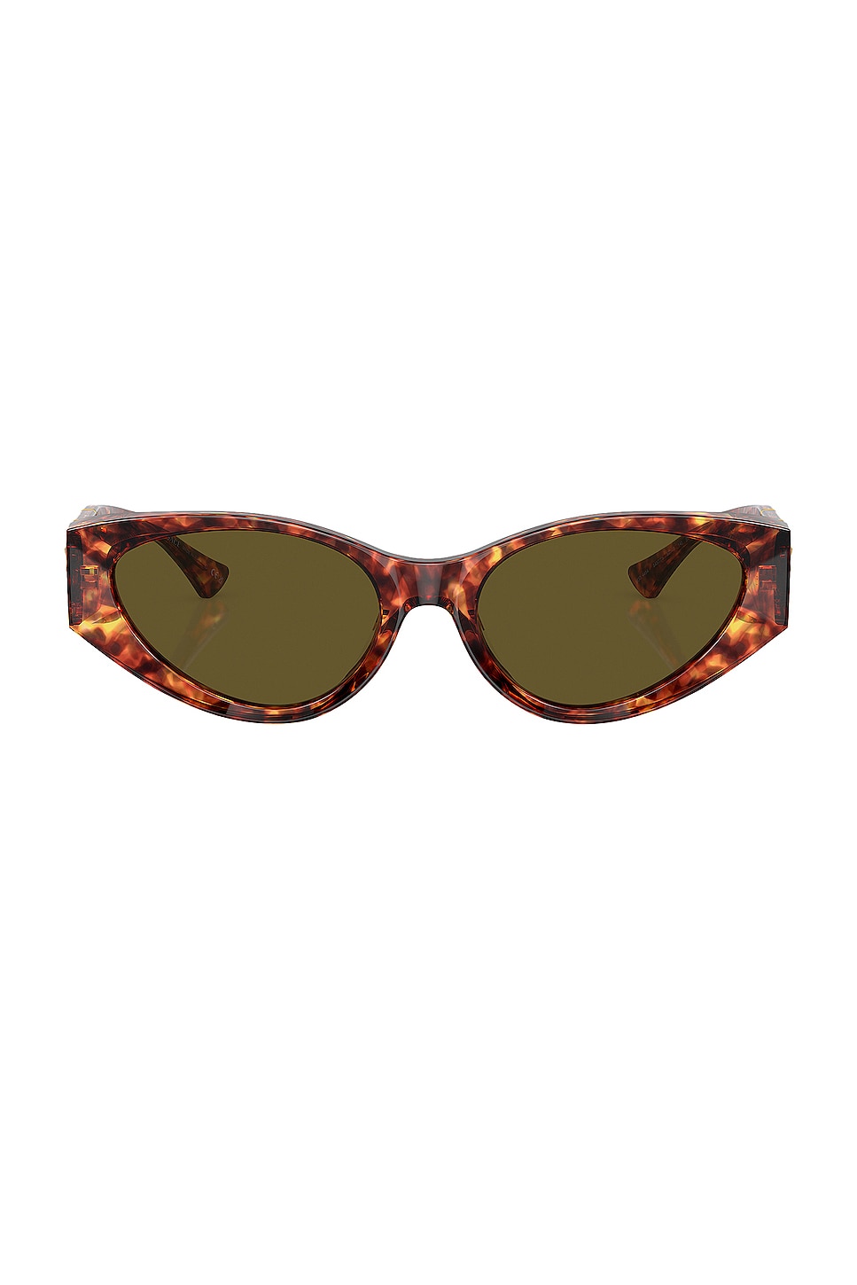 Oval Sunglasses in Brown