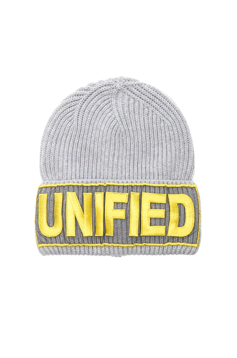 Image 1 of VERSACE Unified Beanie in Grey