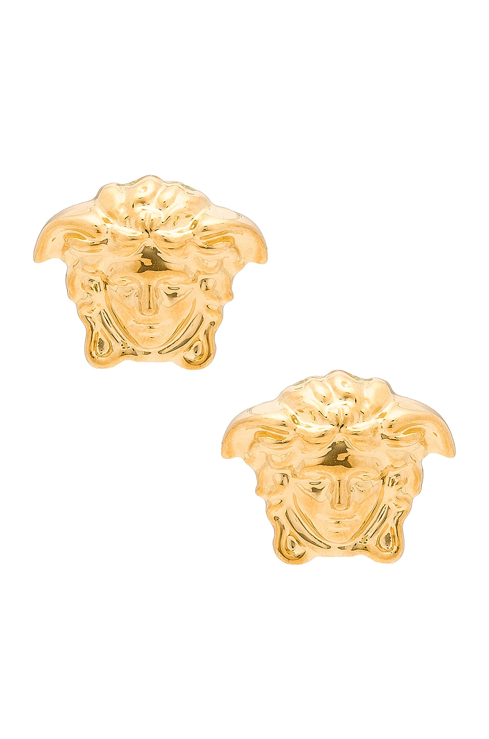 Image 1 of VERSACE Medusa Earrings in Gold