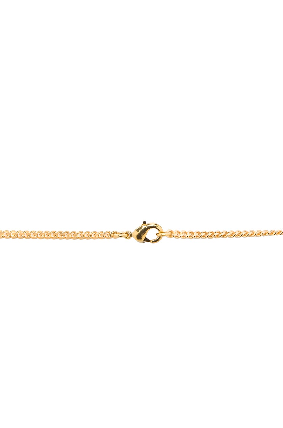 VERSACE Medusa Tassel Necklace in Black & Gold | FWRD
