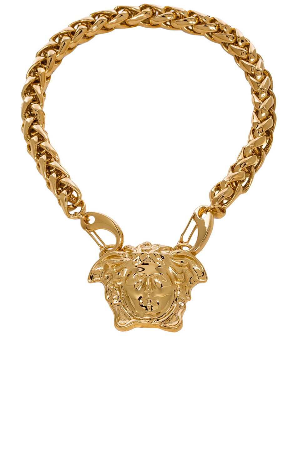 Image 1 of VERSACE Medusa Head Collar in Gold