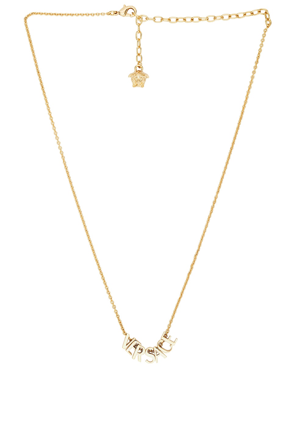 Image 1 of VERSACE Metal Necklace in Versace Gold