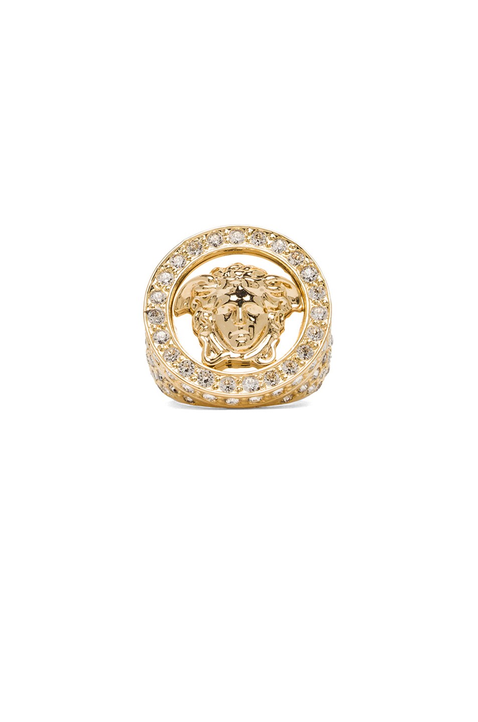 Image 1 of VERSACE Medusa Ring in Gold