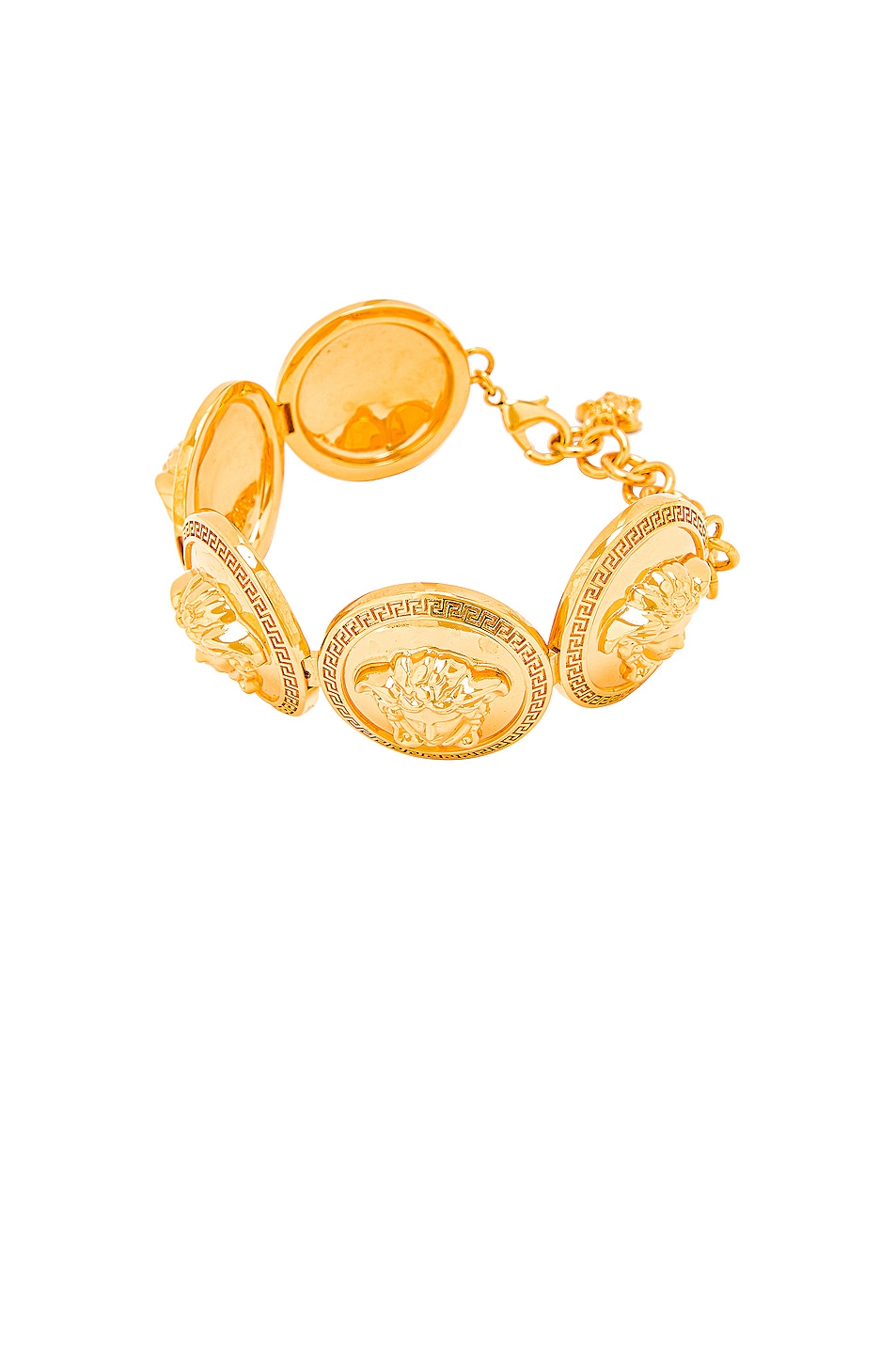 Image 1 of VERSACE Coin Bracelet in Gold