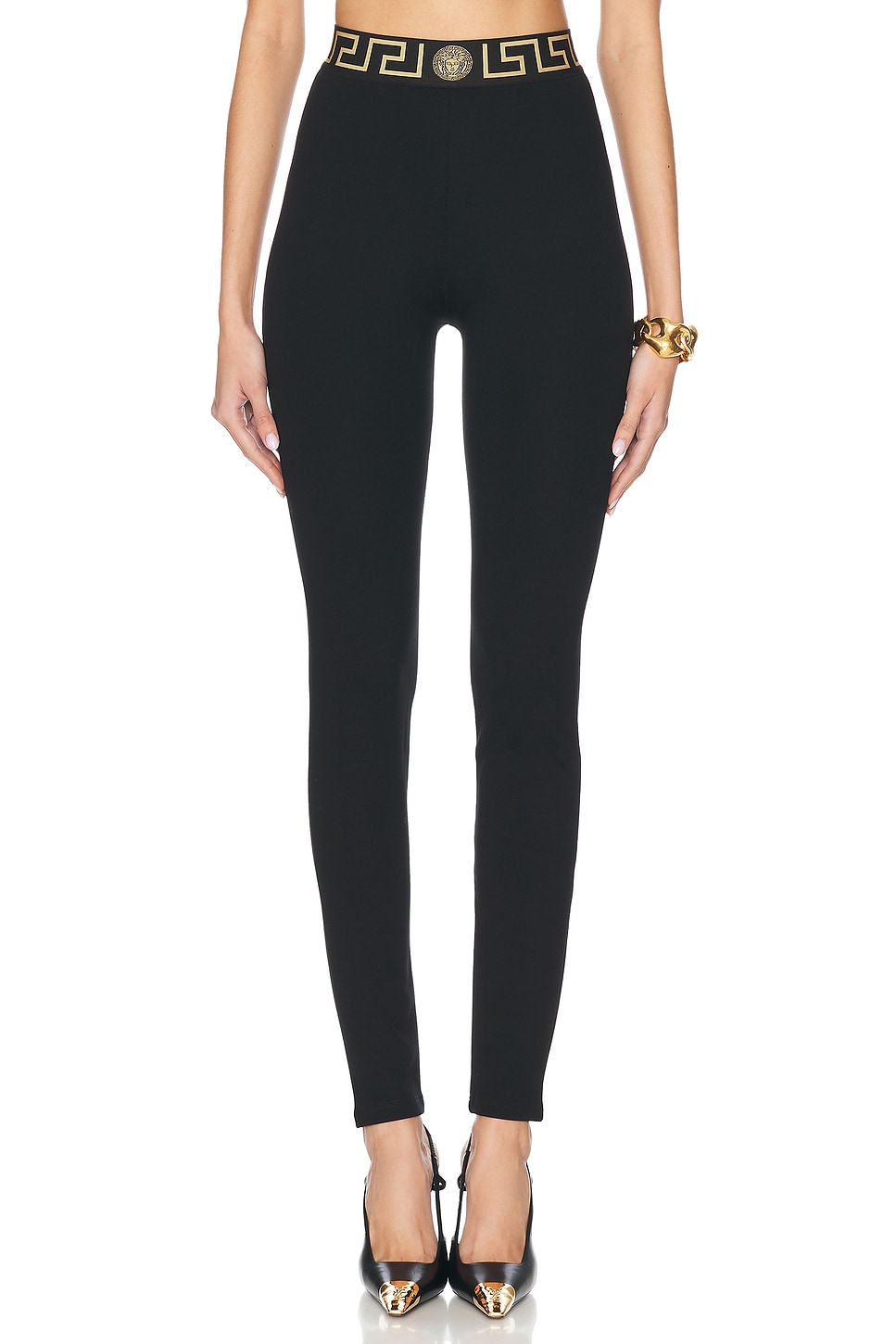 High Waisted Legging in Black