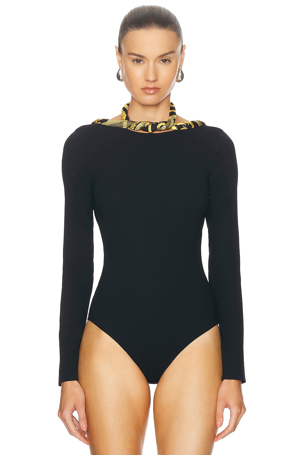 VERSACE LONG SLEEVE BODYSUIT 