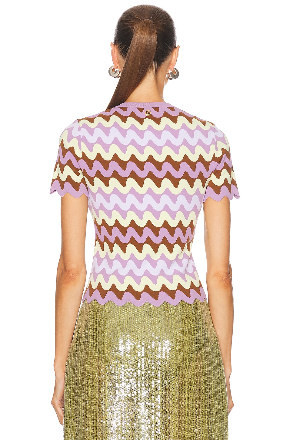 Versace Short Sleeve Top