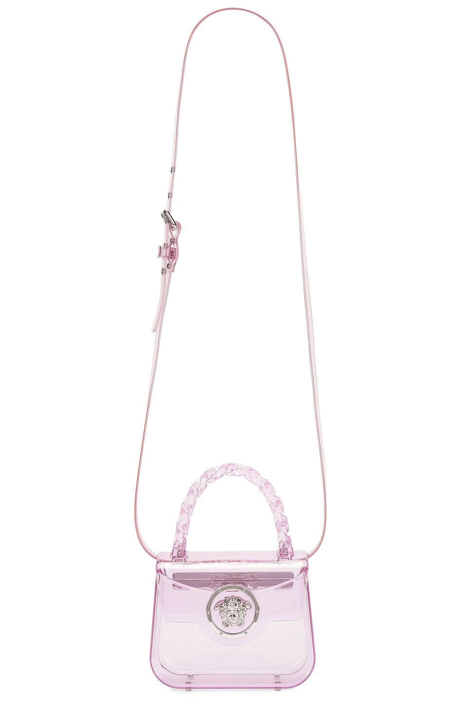 Mini Top Handle Bag in Pink