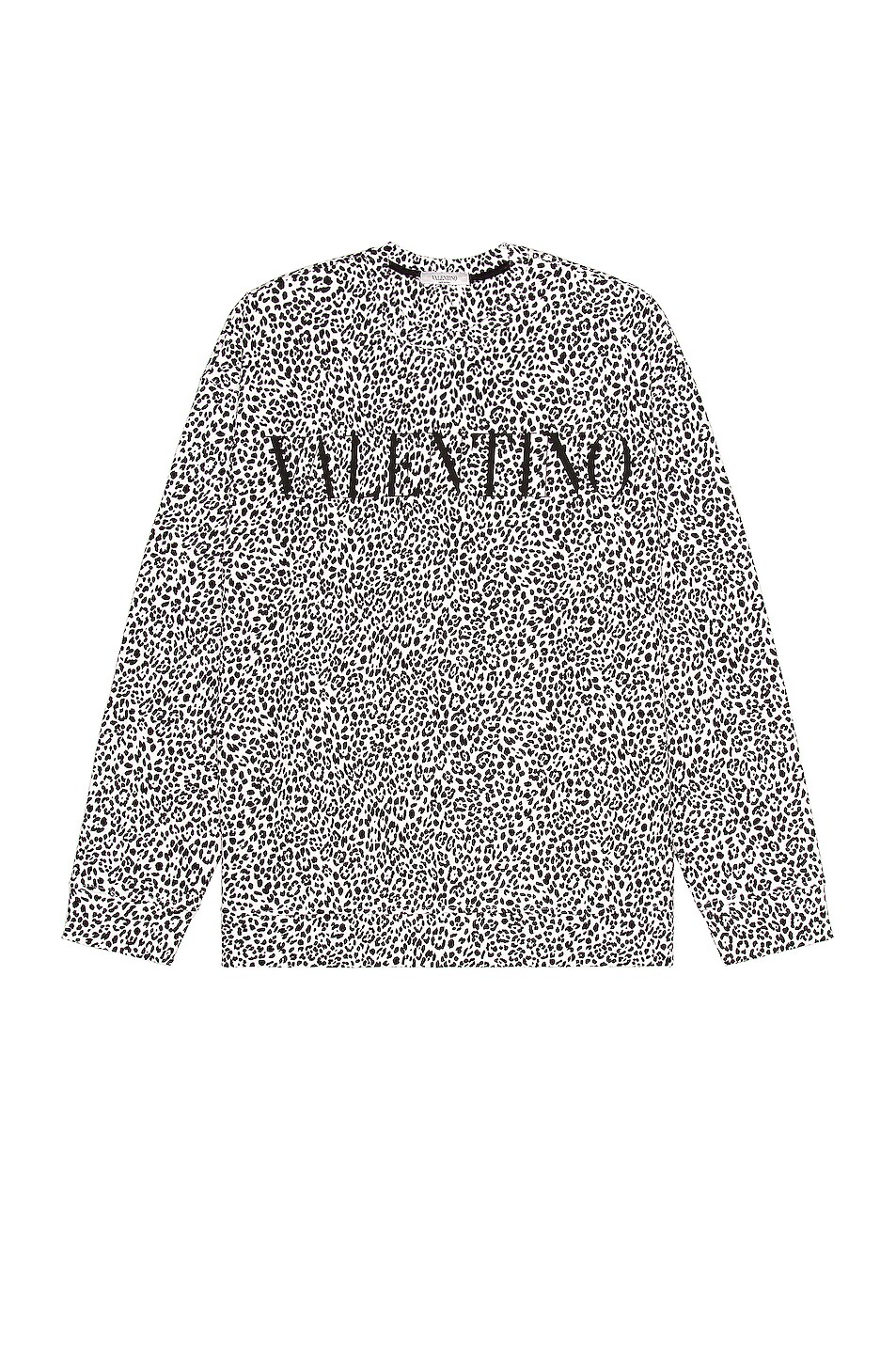 Image 1 of Valentino Animalier Sweatshirt in Black
