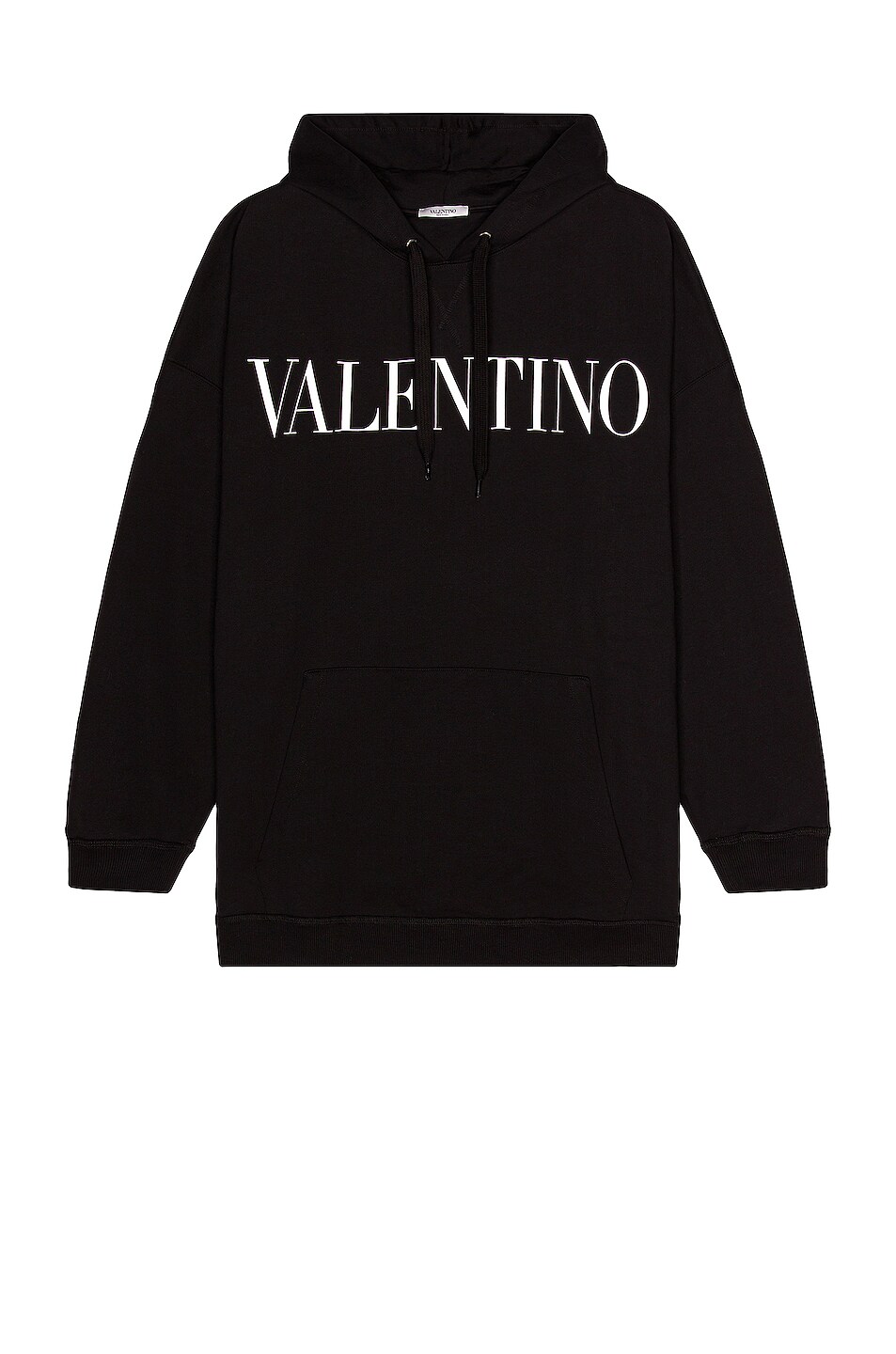Image 1 of Valentino Logo Hoodie in Black