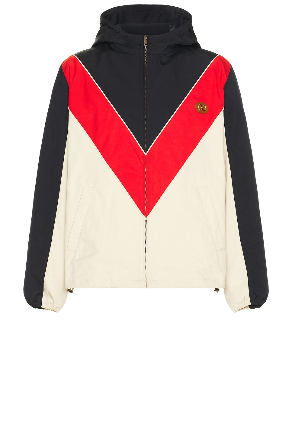 Jacket in Beige,Navy,Red
