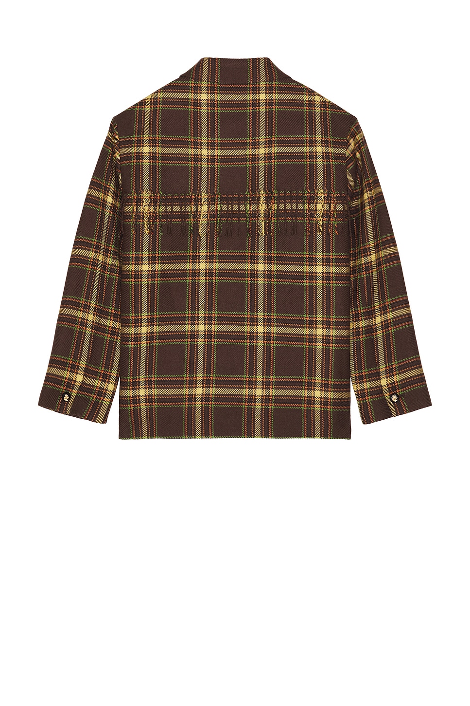 Valentino Caban Jacket In Brown