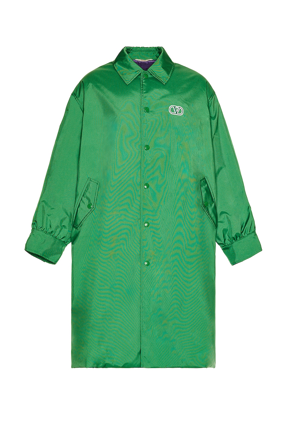 Image 1 of Valentino Trench in Green