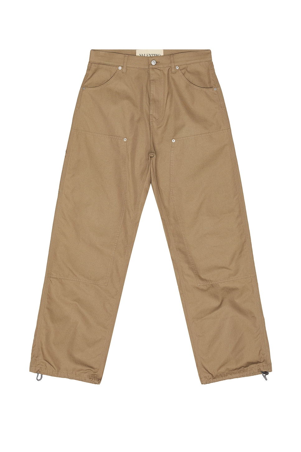 Image 1 of Valentino Cargo Pants in Marrone