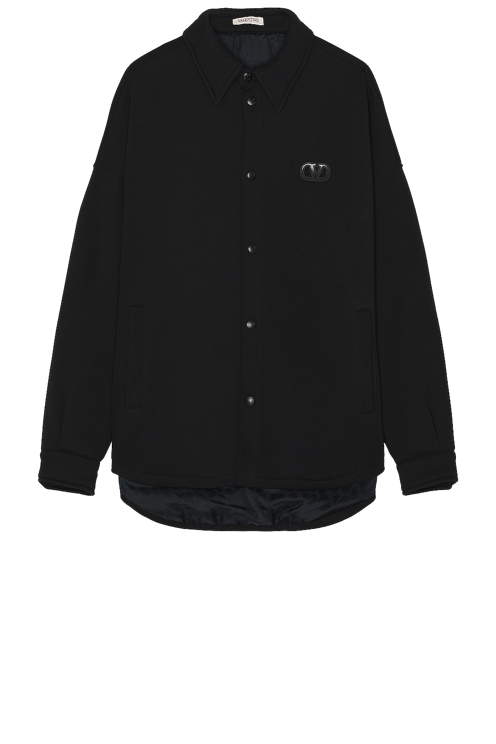 Image 1 of Valentino Button Down Shirt in Black