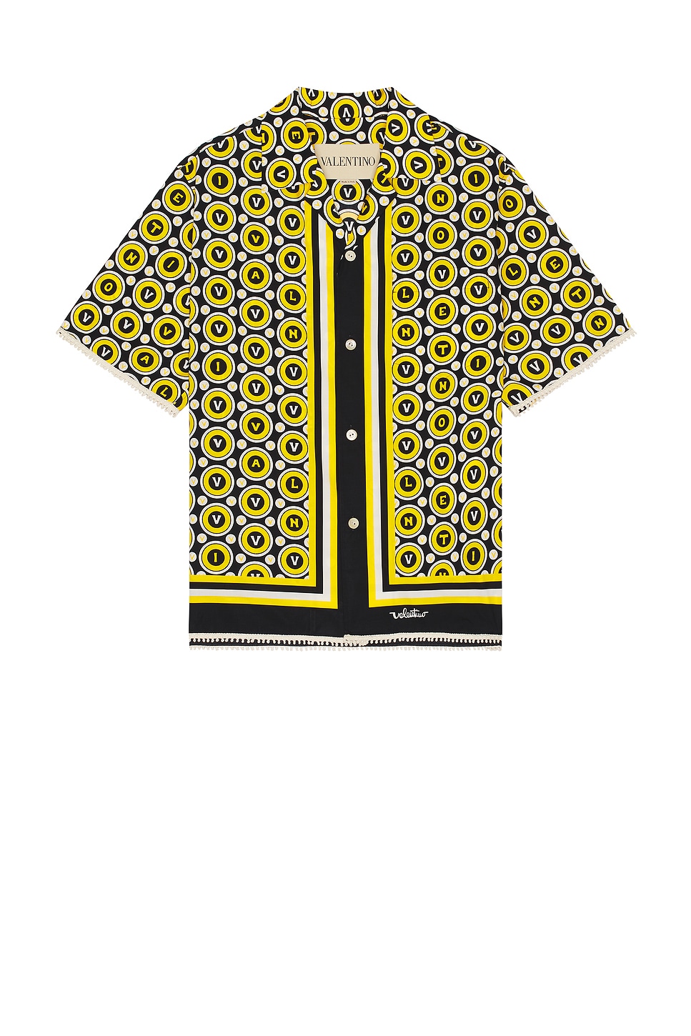 Bowling Shirt in Yellow