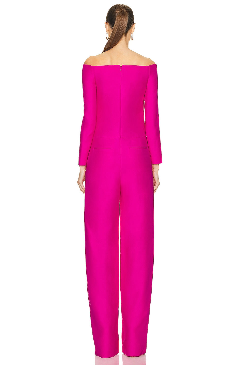 Valentino Solid Jumpsuit in Pink FWRD