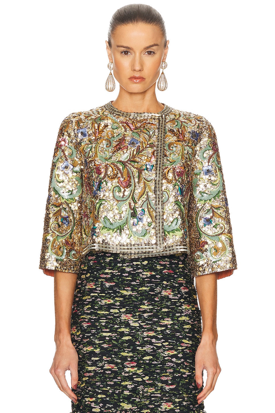 Valentino Embroidered Jacket