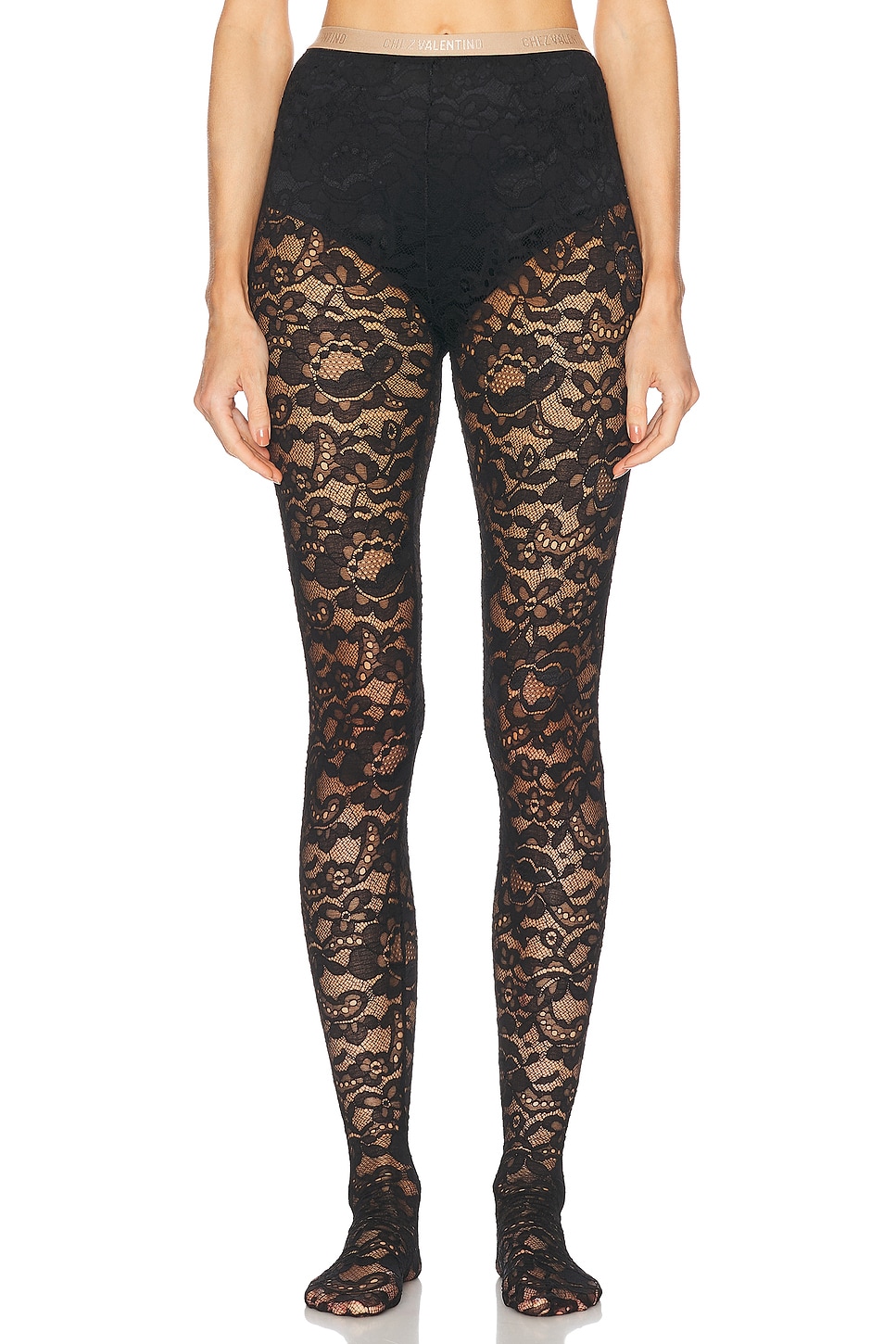 Rebrode Lace Tight in Black