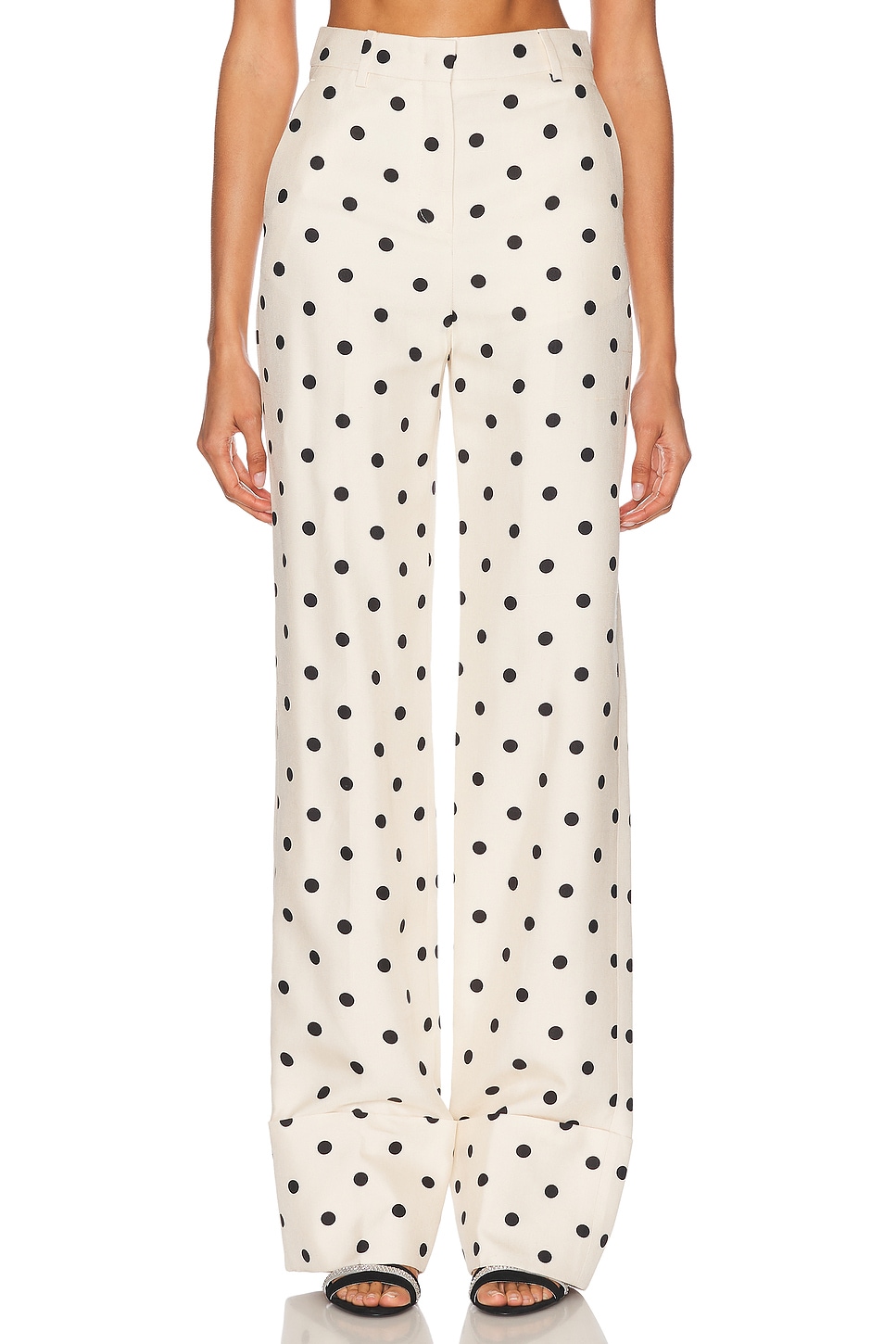 Image 1 of Valentino Pattern Large Pant in Betulla & Nero