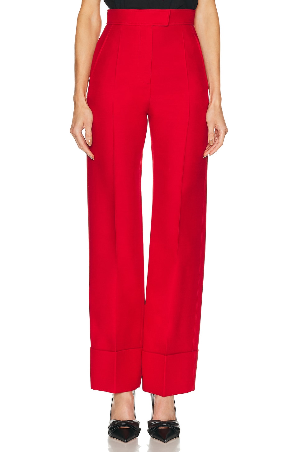 Image 1 of Valentino Crepe Couture Pant in Paris