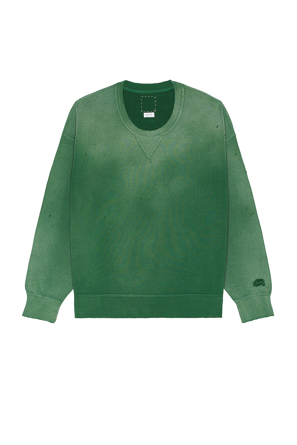 Image 1 of Visvim Jumbo Sb Crash Sweater in Green