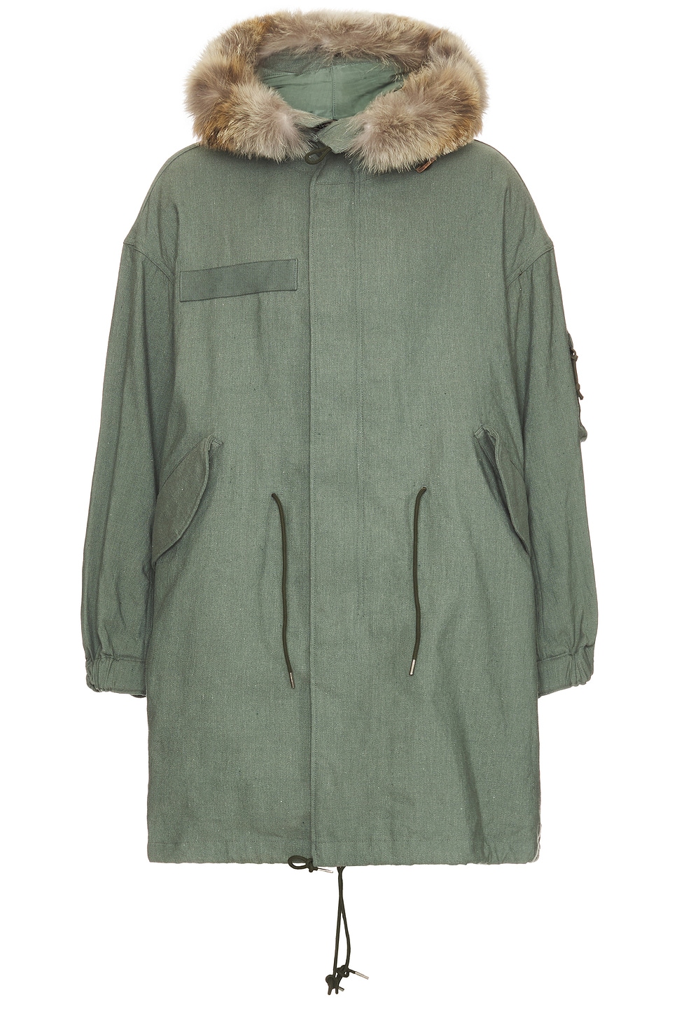 Six-five Fishtail Parka in Sage