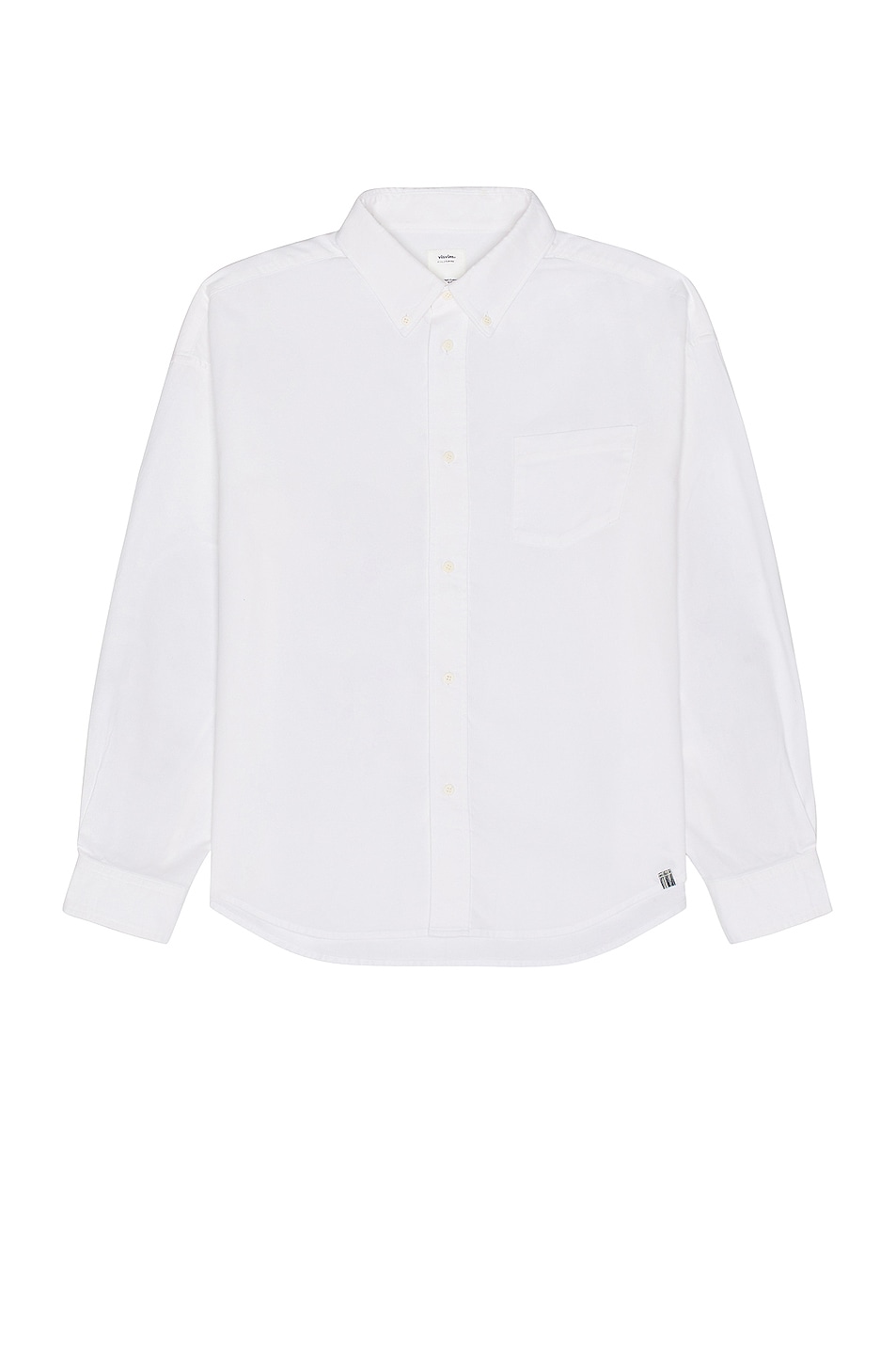 Image 1 of Visvim Albacore B.d. Long Sleeve Shirt in White