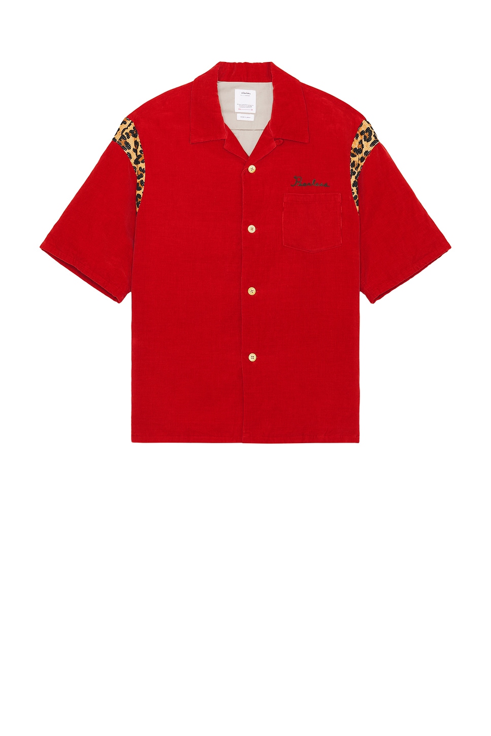 Wallis Down Shirt in Red