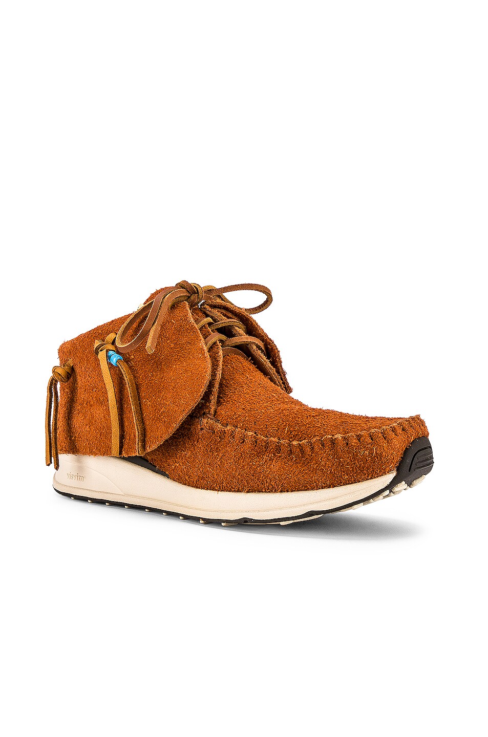 Image 1 of Visvim Ankle Moccasin in Red Dirt
