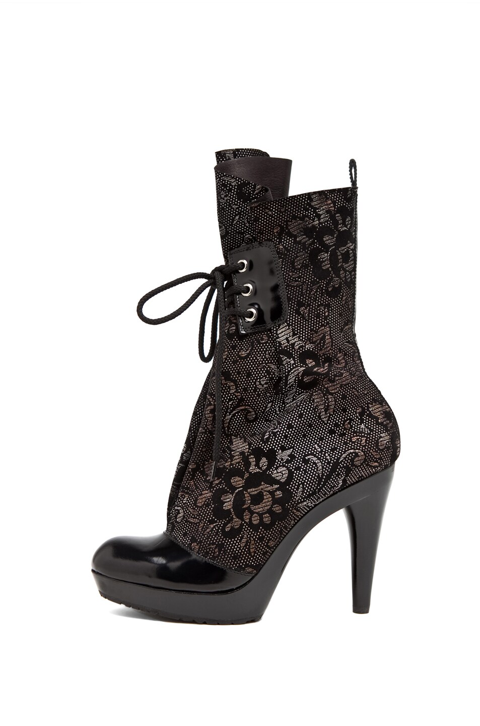 Image 1 of Vivienne Westwood Red Label Zoccolo Bag Boot in Romantico Black