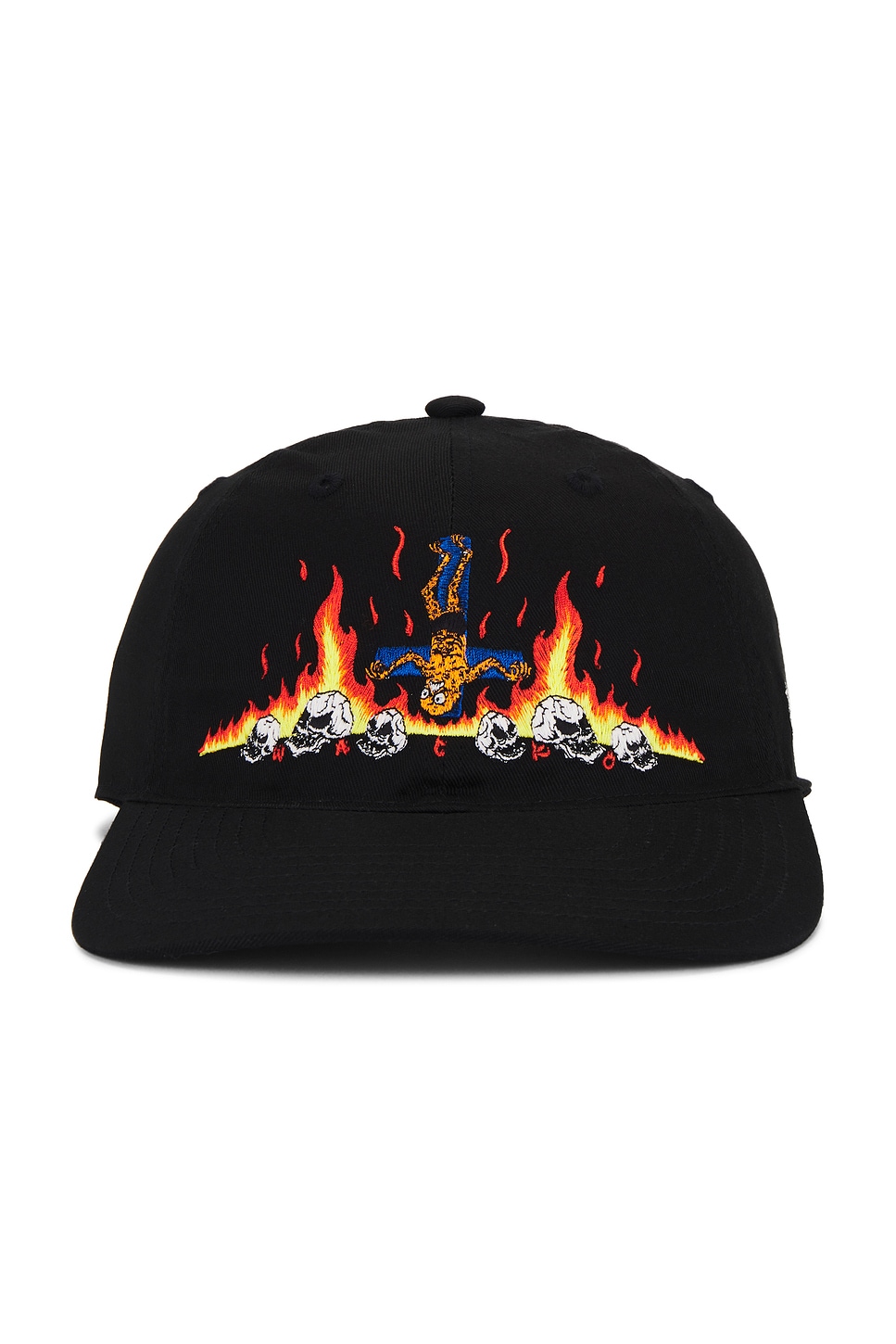 Shop Wacko Maria X Neckface Cap In Black