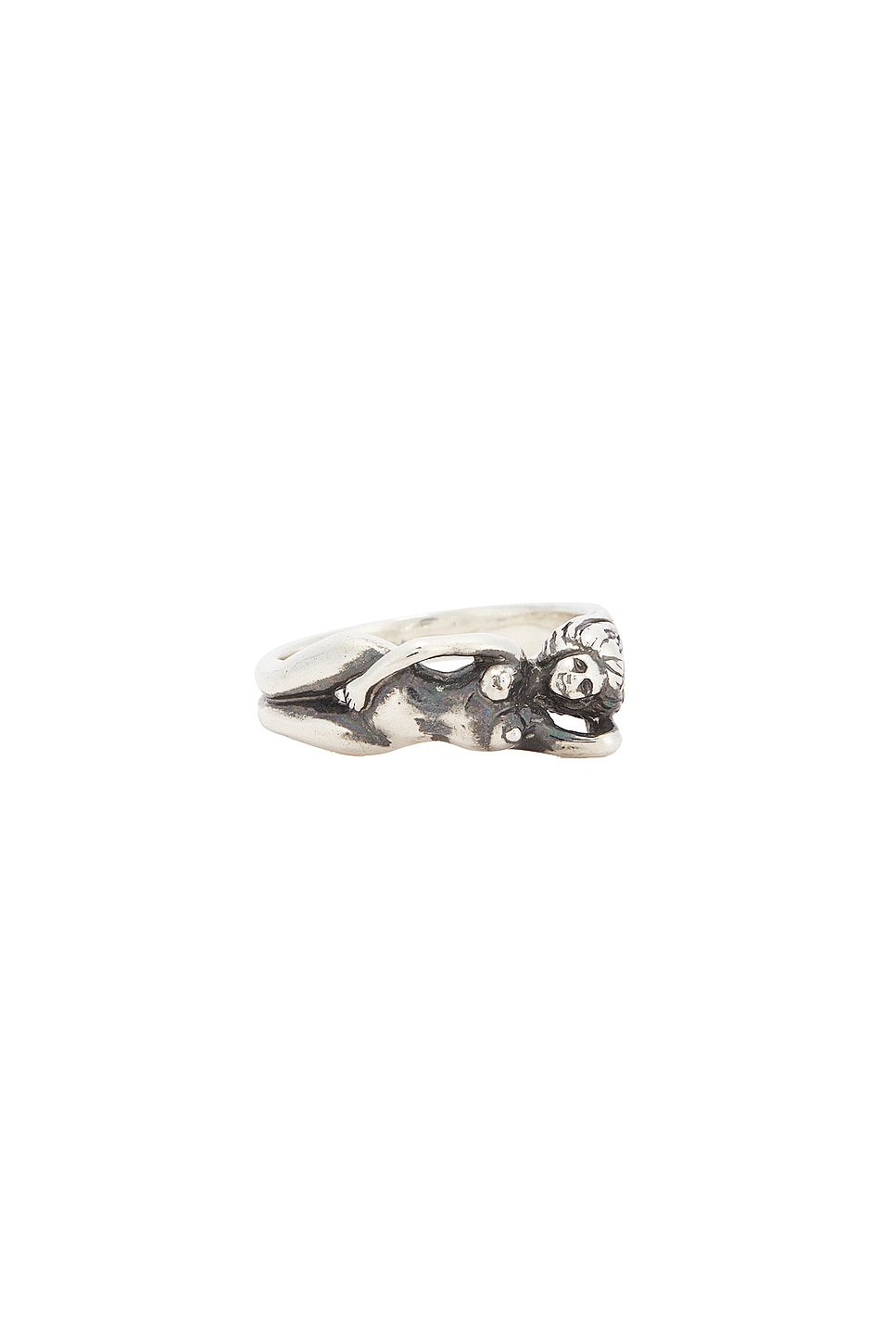 Image 1 of WACKO MARIA Nude Ring in Silver