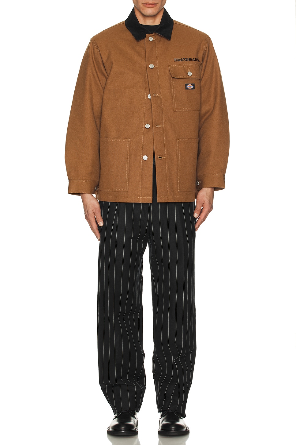 Image 1 of WACKO MARIA Dickies Coverall in Brown