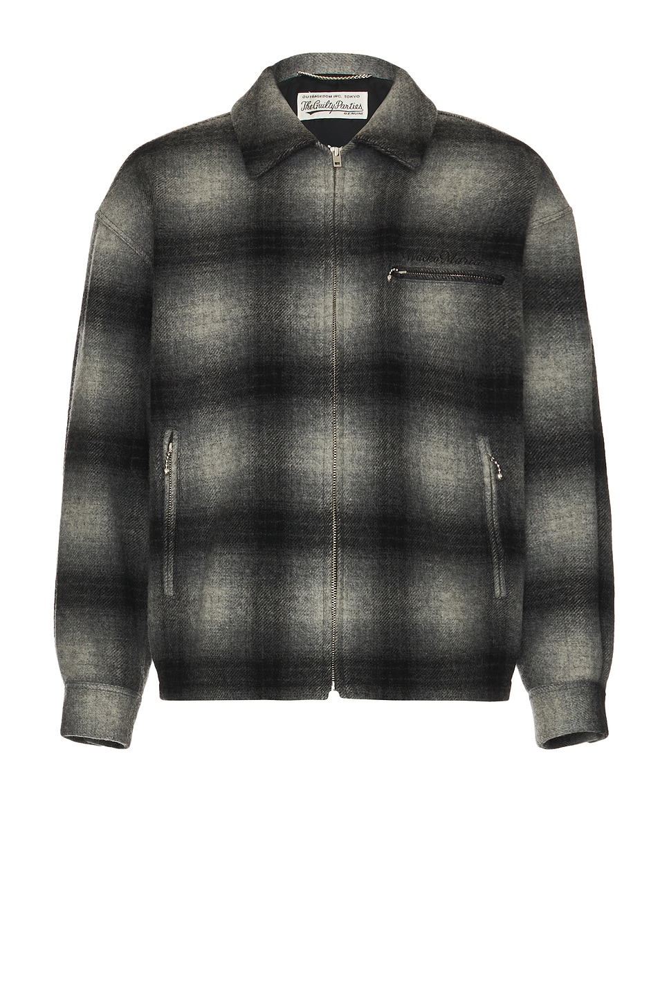 Ombre Check 50
S Jacket Type-2 in Grey