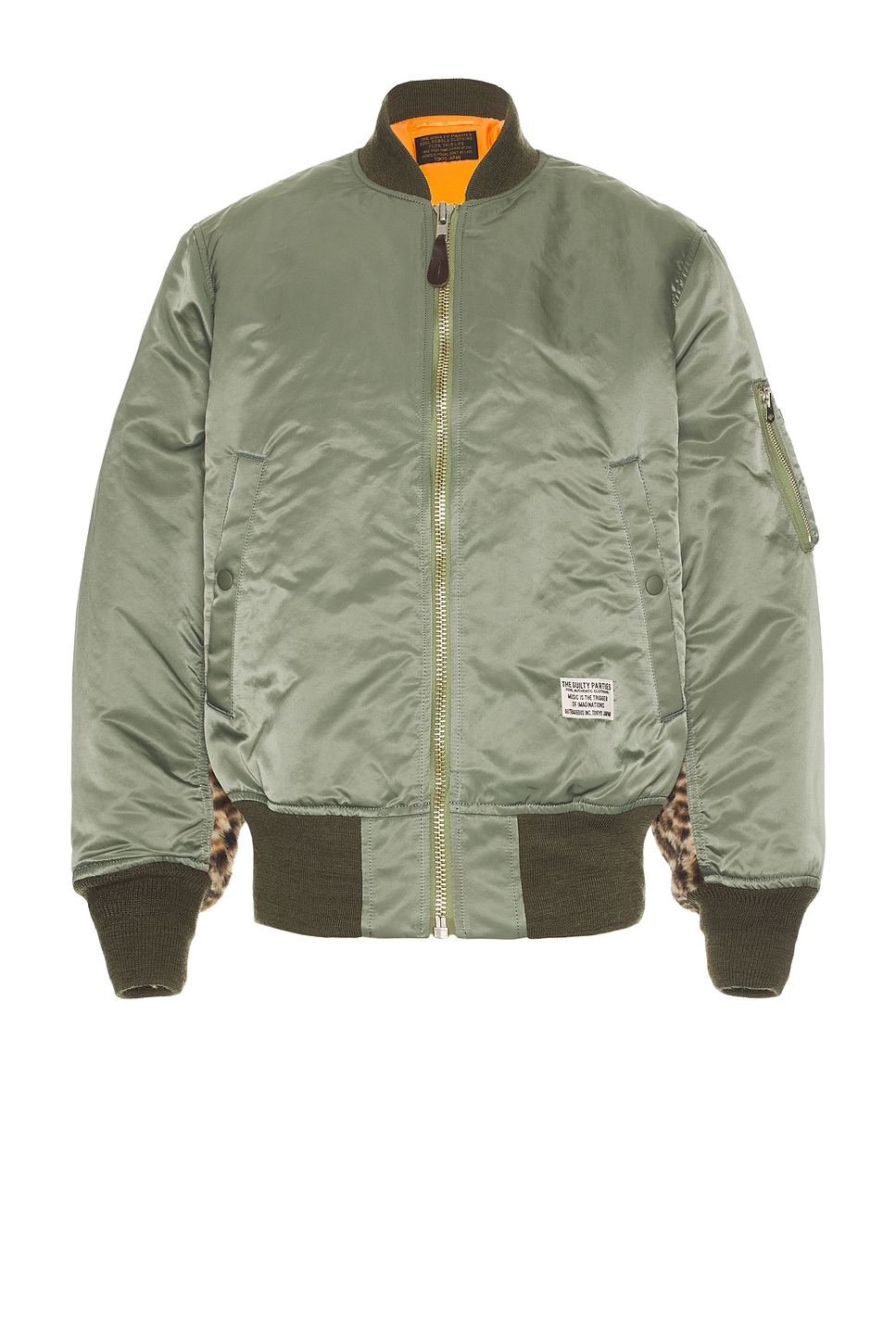 Ma-1 Flight Jacket in Olive