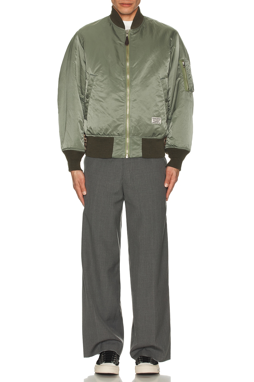 Image 1 of WACKO MARIA Ma-1 Flight Jacket in Khaki
