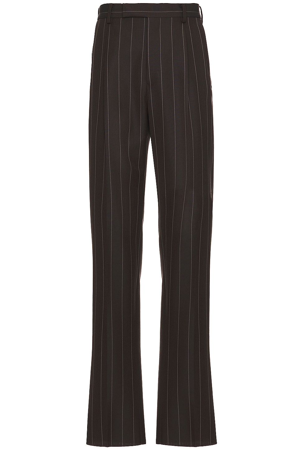 Image 1 of WACKO MARIA Double Pleated Trousers in Brown
