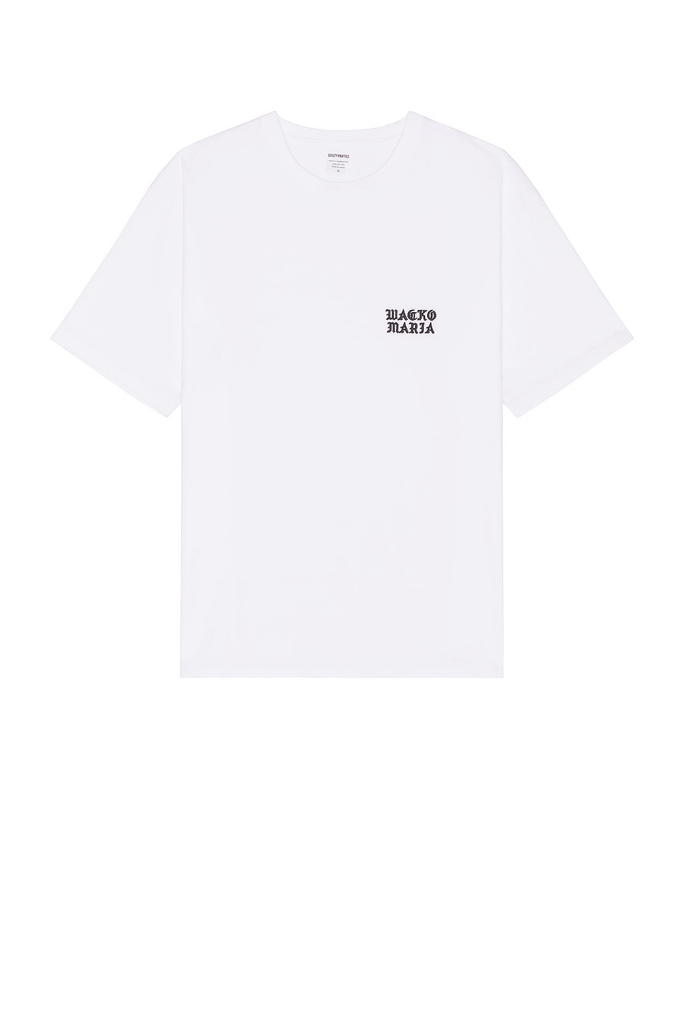 Image 1 of WACKO MARIA Washed Heavy Weight T-shirt Type-2 in White