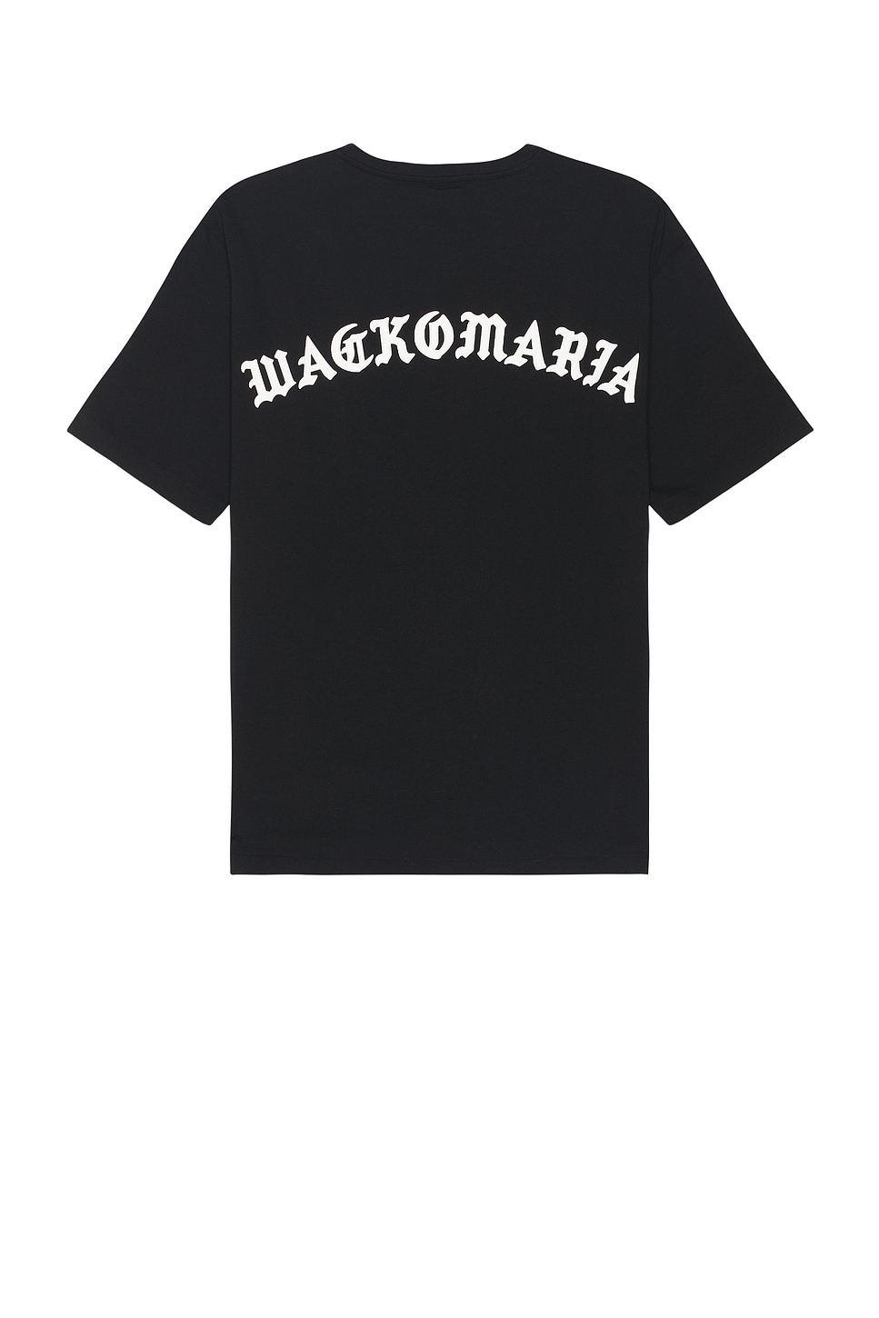 Image 1 of WACKO MARIA Washed Heavy Weight T-shirt Type-5 in Black