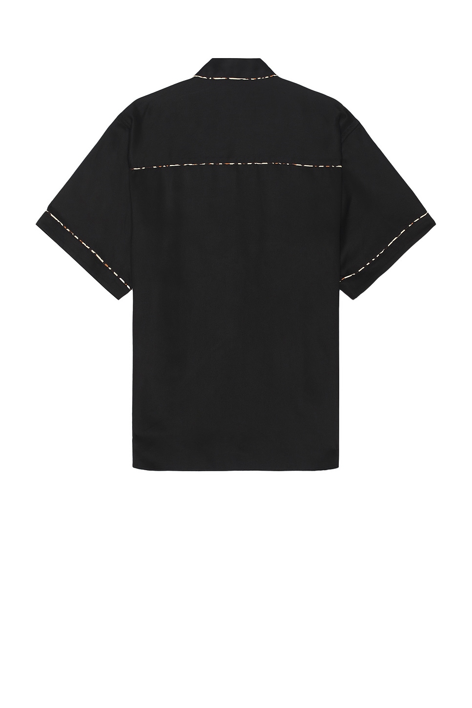 Shop Wacko Maria Western Shirt In Black