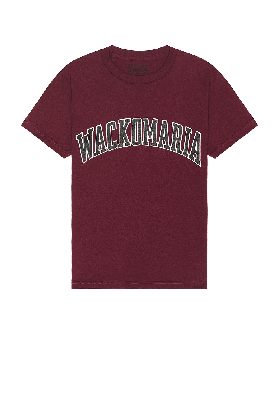 Image 1 of WACKO MARIA T-shirt Type-8 in Burgundy