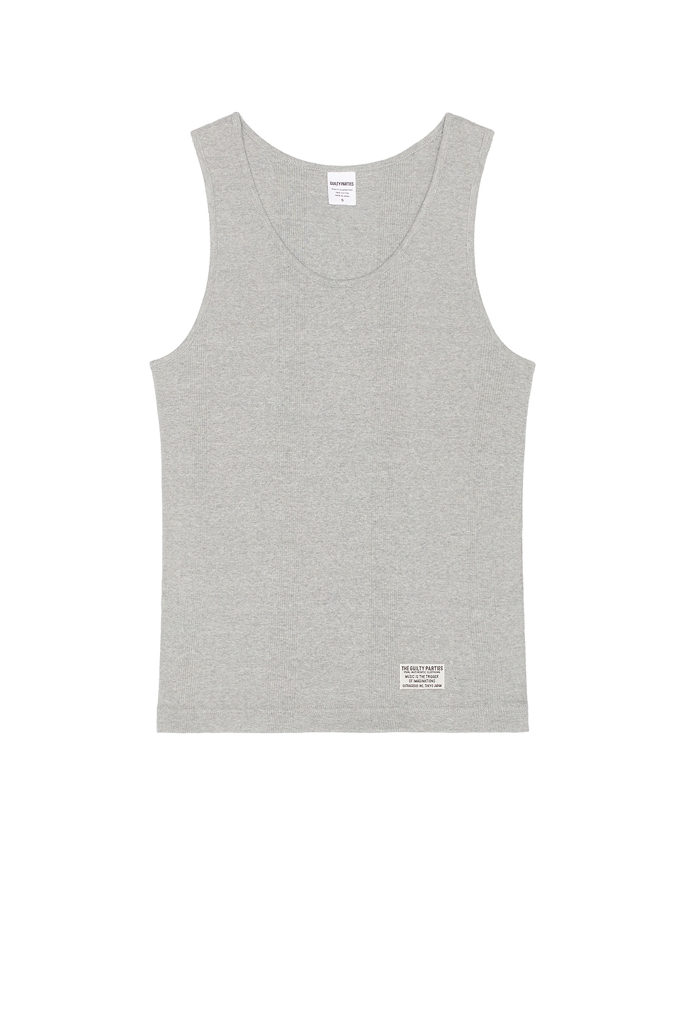 Image 1 of WACKO MARIA Tank Top in Gray