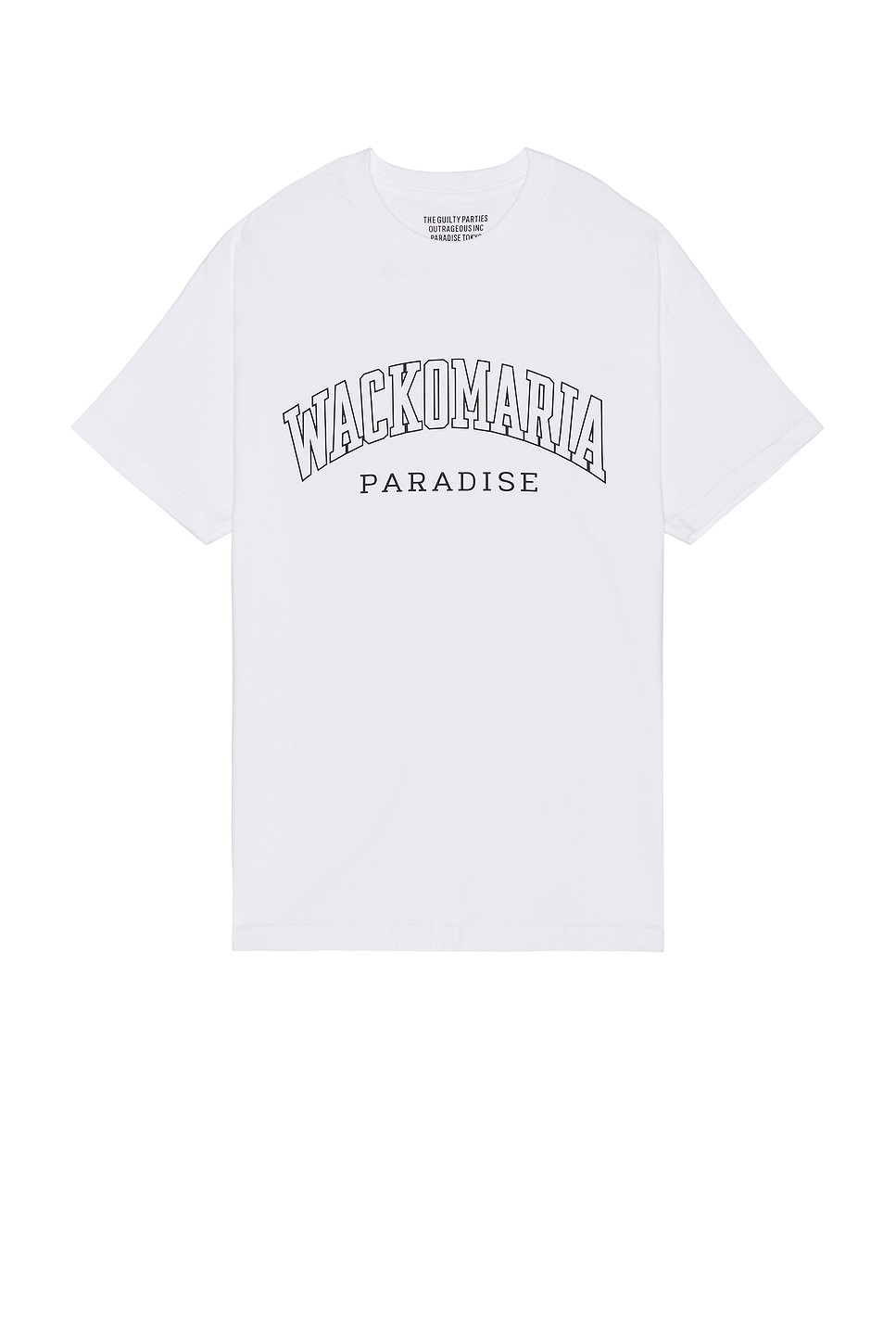 Image 1 of WACKO MARIA Crew Neck T-Shirt Type-6 in White