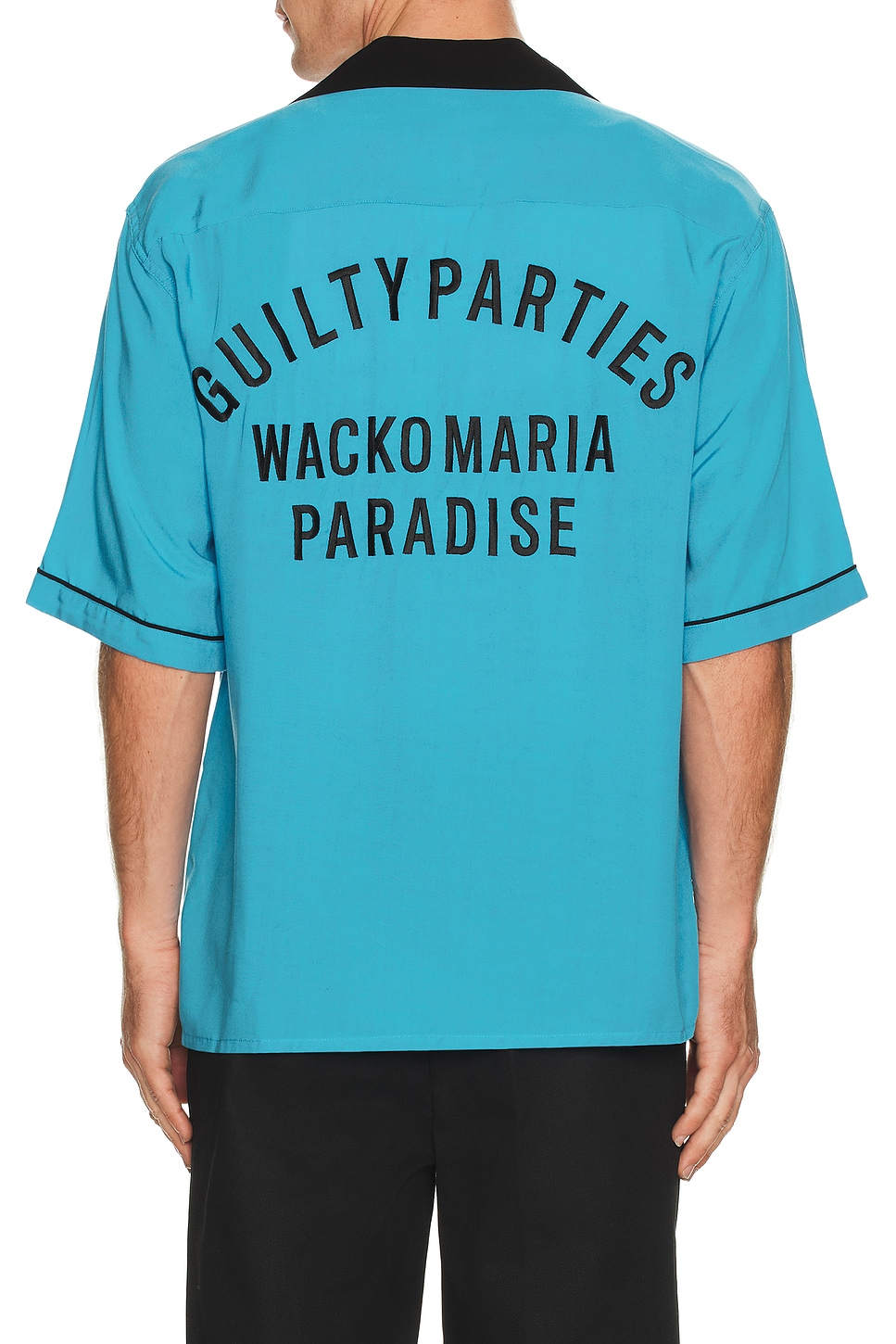 Image 1 of WACKO MARIA Switching Shirt in Blue