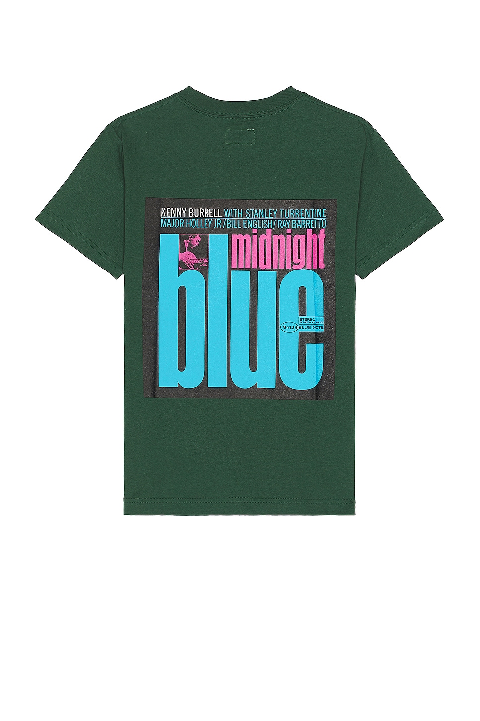 Blue Note T-shirt in Green