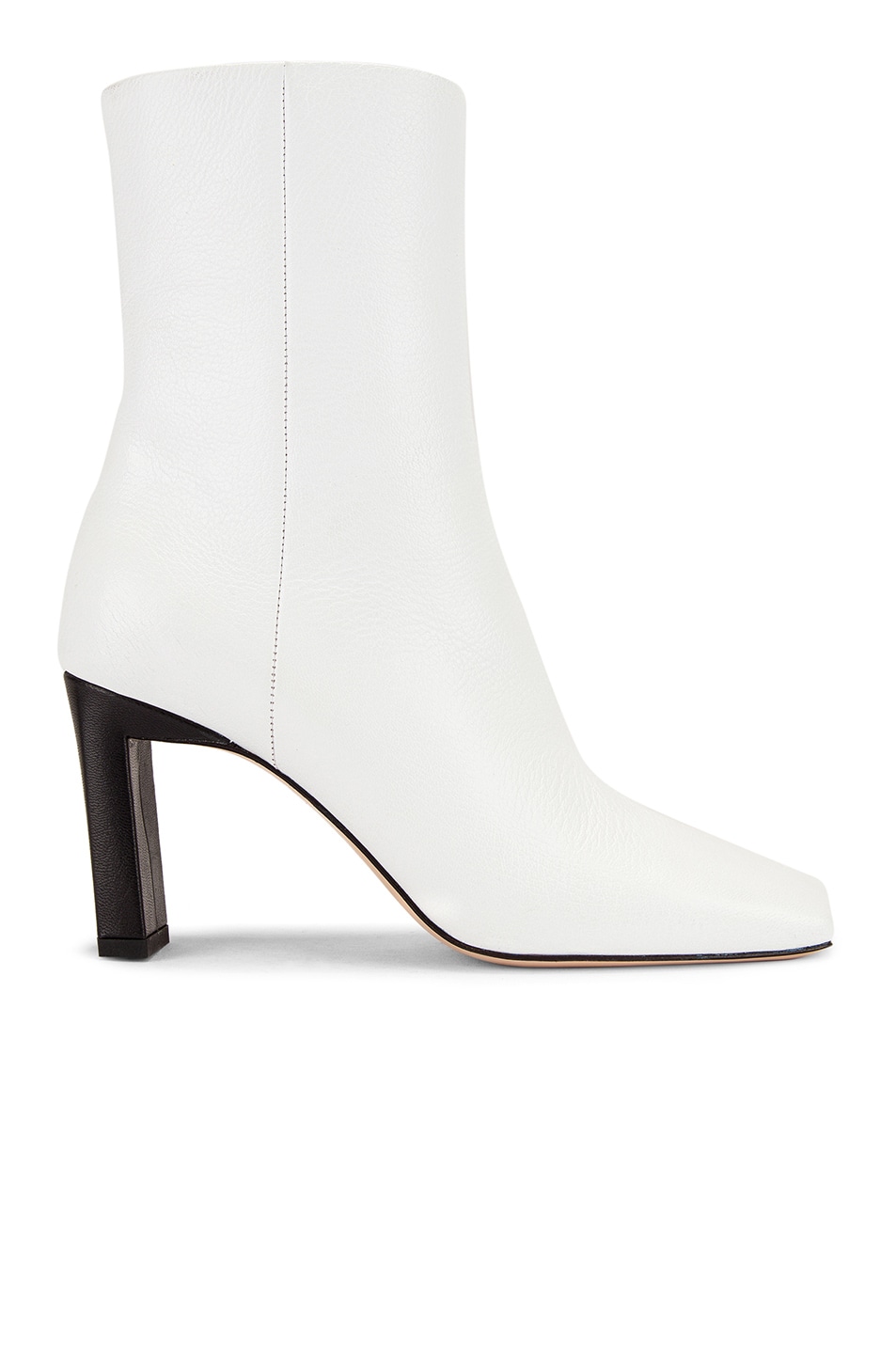 Image 1 of Wandler Isa Boots in Cyber White & Black