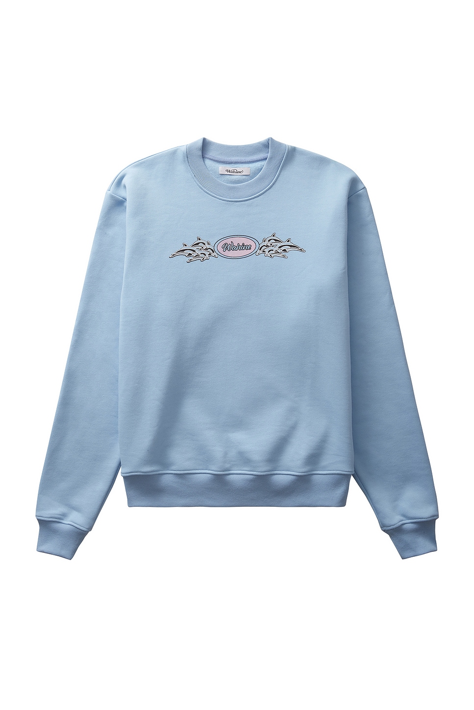 Image 1 of Wahine Dolphin Sweater in Powder Blue