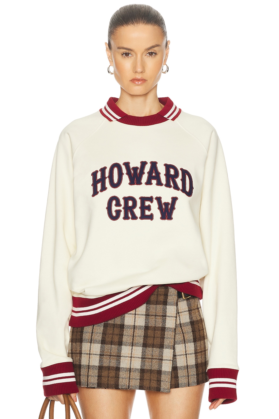 Crew Jumper in White